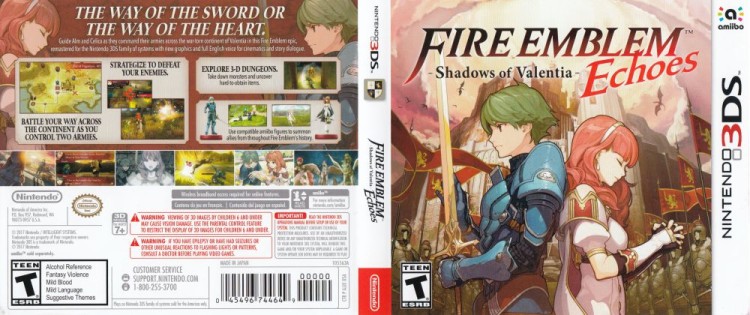 Fire Emblem Echoes: Shadows of Valentia - Nintendo 3DS | VideoGameX