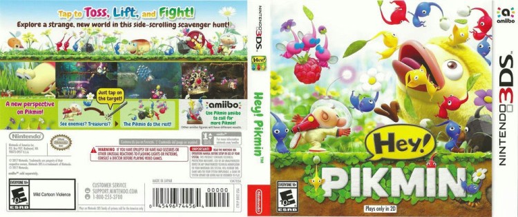 Hey! Pikmin - Nintendo 3DS | VideoGameX