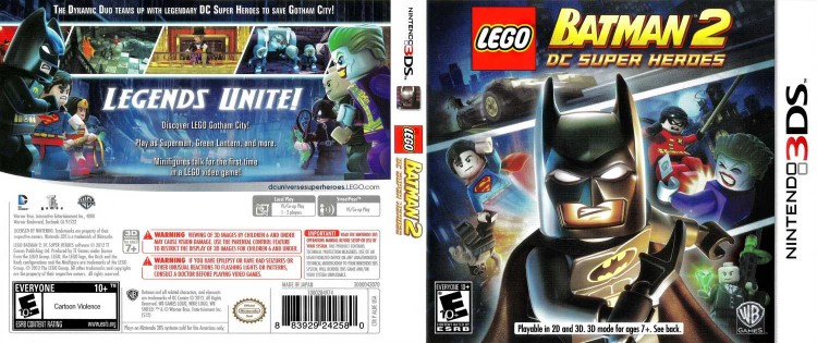 LEGO Batman 2: DC Super Heroes (Nintendo 3DS)