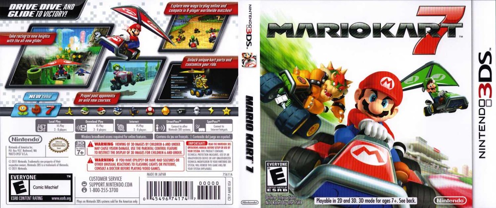 Mario Kart 3DS 7 | Nintendo VideoGameX 