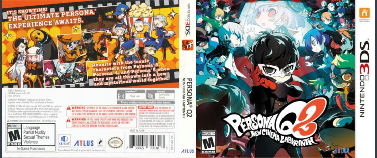 Persona Q2: New Cinema Labyrinth - Nintendo 3DS | VideoGameX