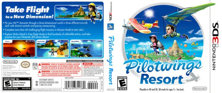 Pilotwings Resort - Nintendo 3DS | VideoGameX