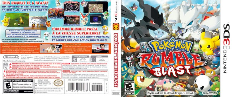 Pokémon Rumble Blast - Nintendo 3DS | VideoGameX