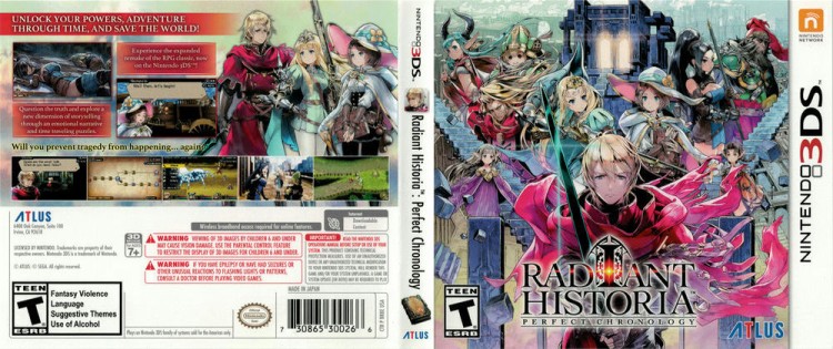 Radiant Historia: Perfect Chronology - Nintendo 3DS | VideoGameX