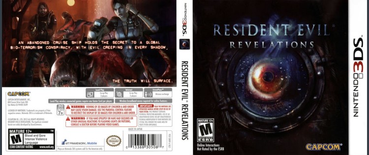 Resident Evil: Revelations - Nintendo 3DS | VideoGameX