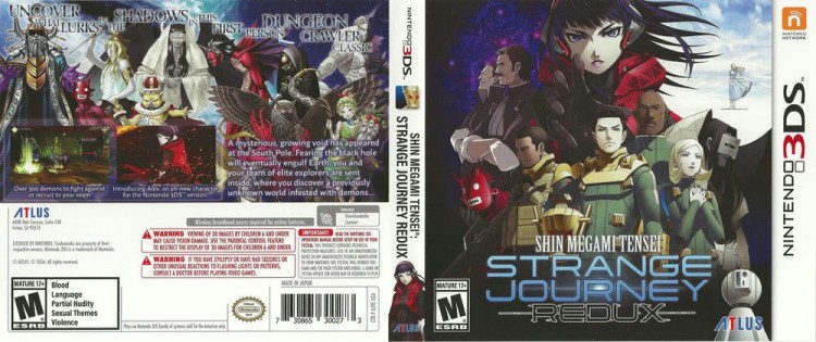 Shin Megami Tensei: Strange Journey Redux - Nintendo 3DS | VideoGameX