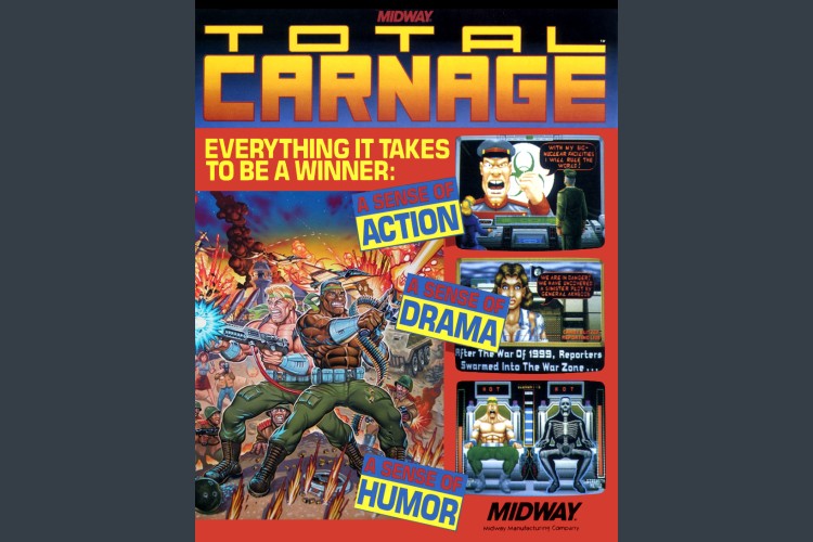 Total Carnage - ARCADE | VideoGameX