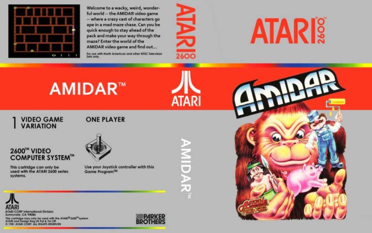 Amidar - Atari 2600 | VideoGameX