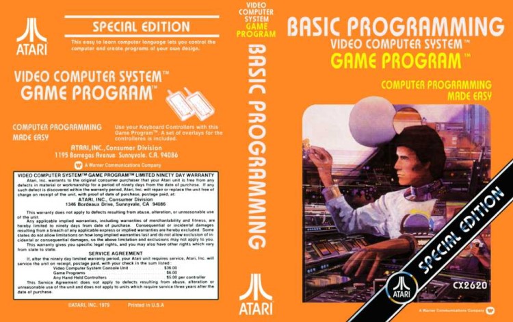 BASIC Programming: Picture Label - Atari 2600 | VideoGameX