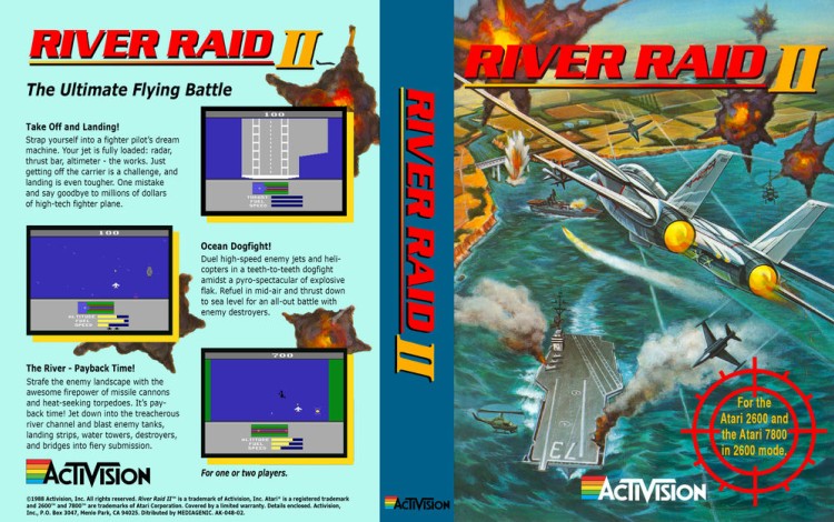 River Raid II - Atari 2600 | VideoGameX