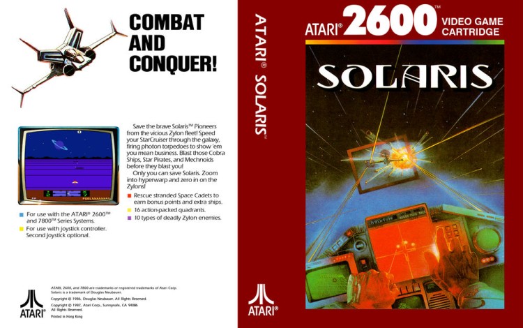Solaris - Atari 2600 | VideoGameX