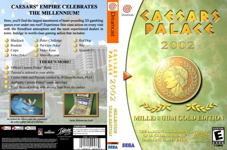 Caesars Palace 2000 - Sega Dreamcast | VideoGameX