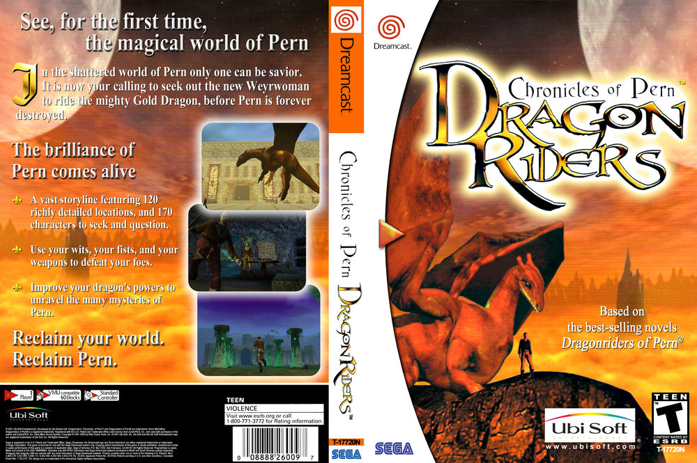 Dragon Riders: Chronicles of Pern - Sega Dreamcast | VideoGameX