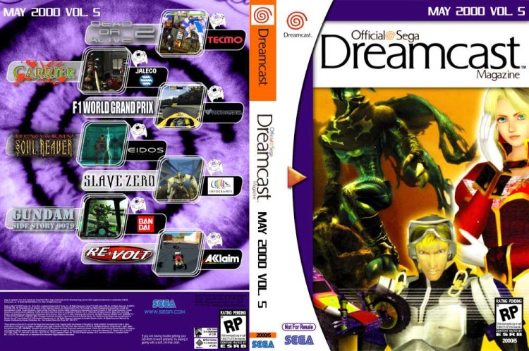 Official Sega Dreamcast Magazine Vol. 5 - May 2000 [Demo] - Sega Dreamcast | VideoGameX