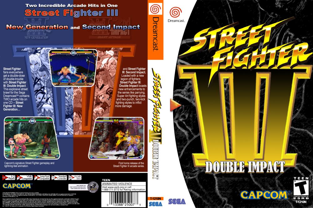 street fighter 3 double impact dreamcast