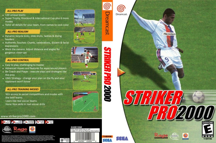 Striker Pro 2000 - Sega Dreamcast | VideoGameX