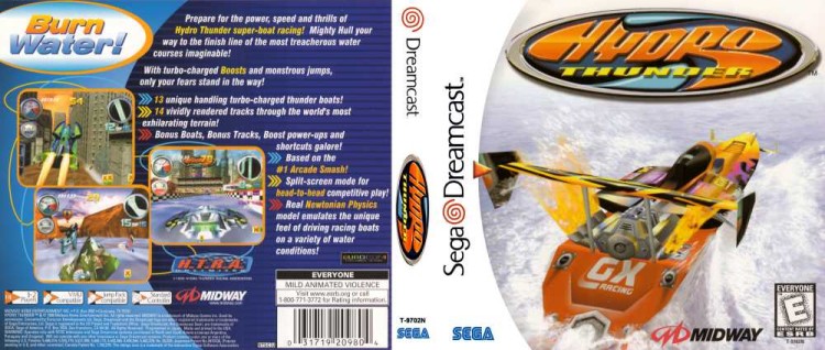 Hydro Thunder - Sega Dreamcast | VideoGameX