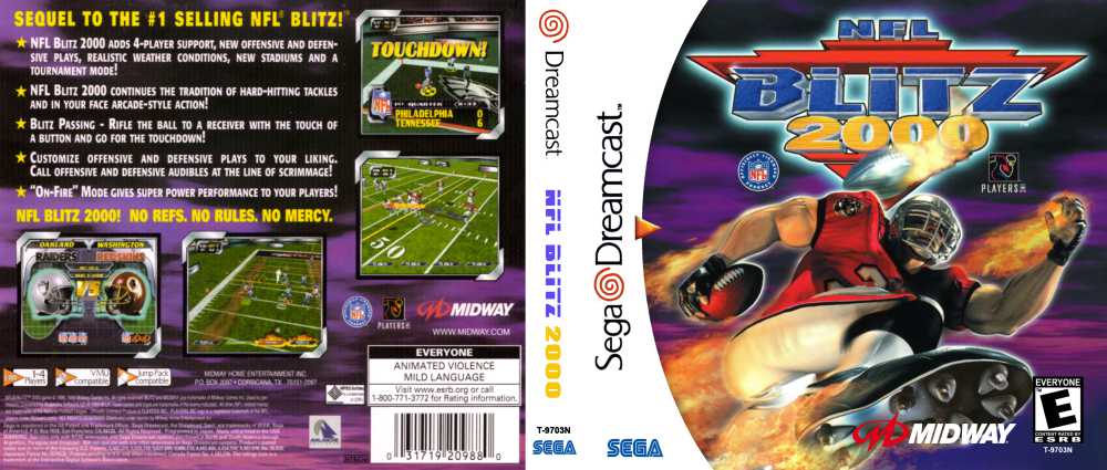 Buy NFL Blitz 2000 for DREAMCAST