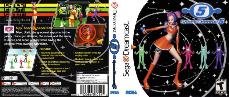 Space Channel 5 - Sega Dreamcast | VideoGameX