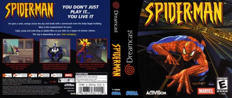 Spider-Man - Sega Dreamcast | VideoGameX