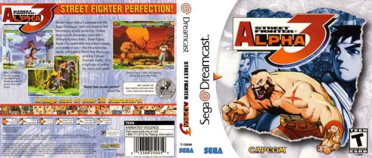 Street Fighter Alpha 3 - Sega Dreamcast | VideoGameX