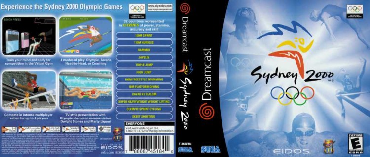 Sydney 2000 - Sega Dreamcast | VideoGameX