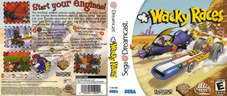 Wacky Races - Sega Dreamcast | VideoGameX