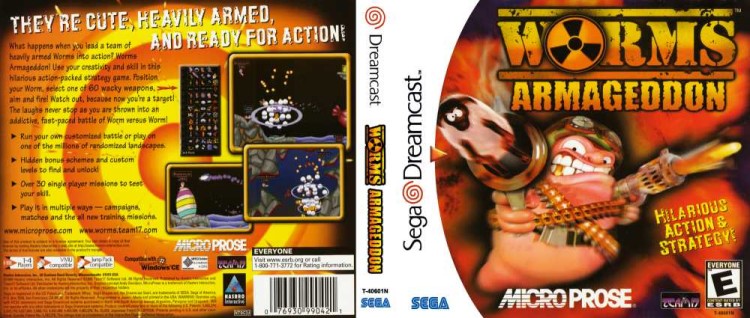 Worms Armageddon - Sega Dreamcast | VideoGameX