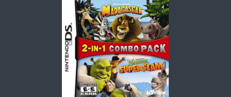 Madagascarshrek Superslam 2 In 1 Combo Pack Nintendo Ds Videogamex