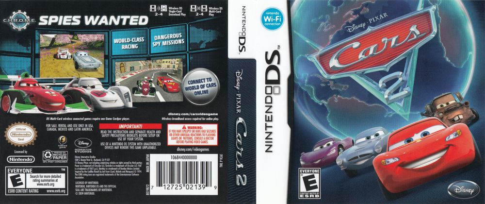 cars 2 ds game