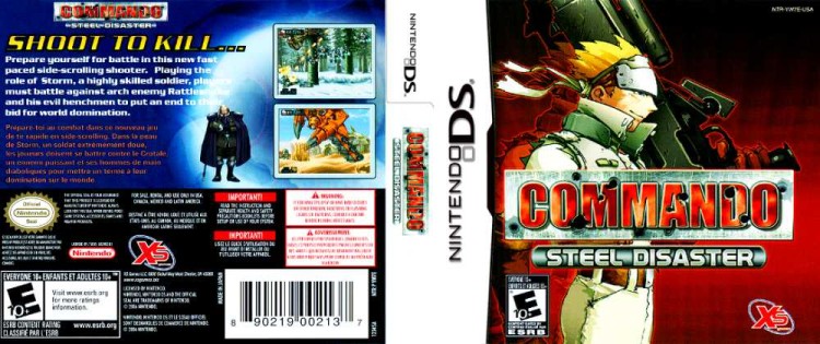 Commando: Steel Disaster - Nintendo DS | VideoGameX