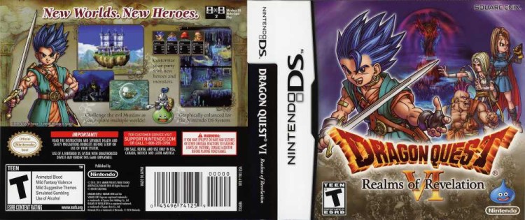 Dragon Quest VI: Realms of Revelation - Nintendo DS | VideoGameX