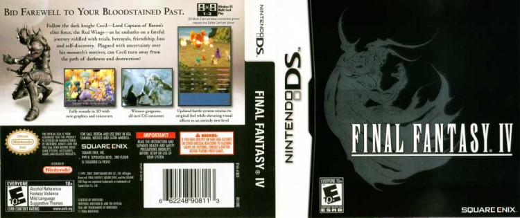 Final Fantasy IV - Nintendo DS | VideoGameX