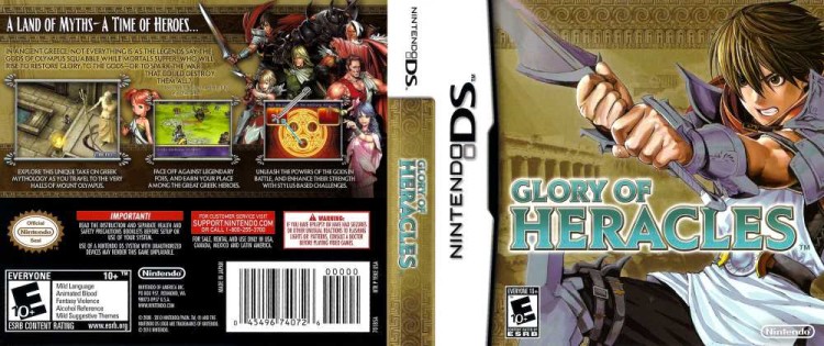 Glory of Heracles - Nintendo DS | VideoGameX