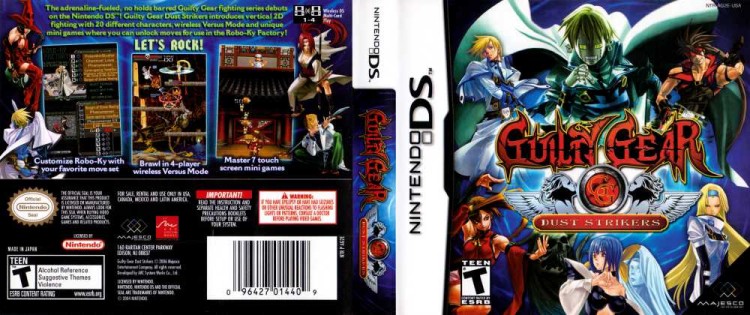 Guilty Gear Dust Strikers - Nintendo DS | VideoGameX