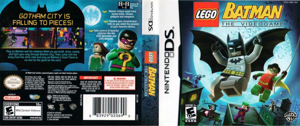 LEGO Batman: The Videogame (Nintendo DS) - The Cutting Room Floor