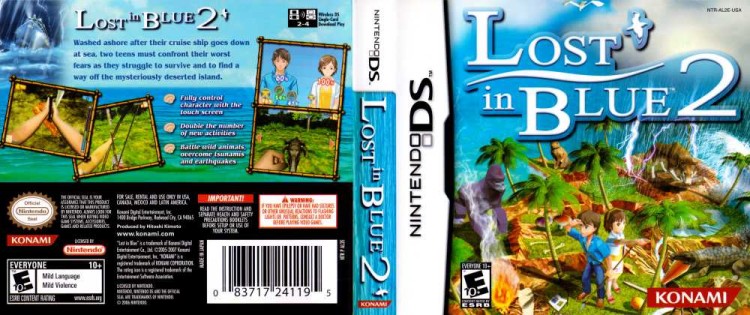 Lost in Blue 2 - Nintendo DS | VideoGameX