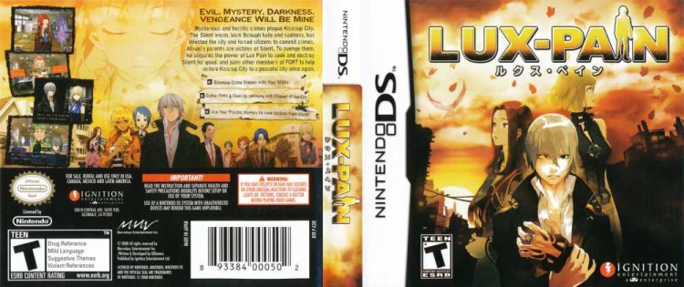 Lux-Pain - Nintendo DS | VideoGameX