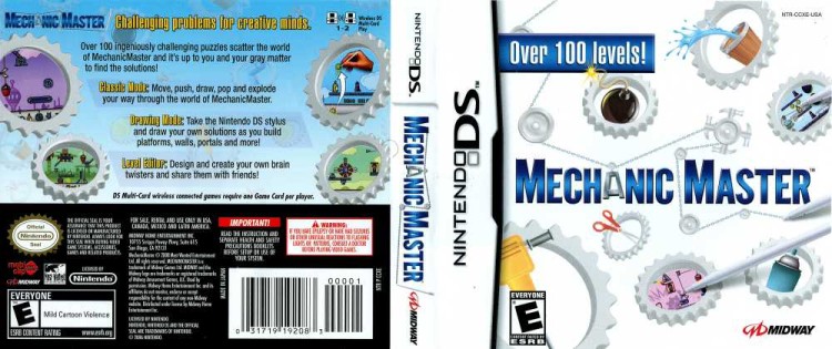 Mechanic Master - Nintendo DS | VideoGameX