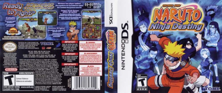 Naruto: Ninja Destiny - Nintendo DS | VideoGameX