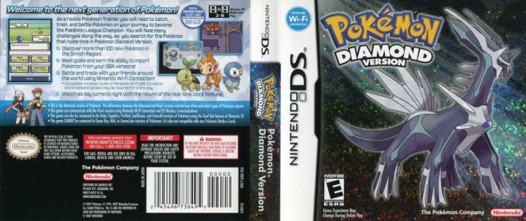 Pokémon Diamond Version - Nintendo DS | VideoGameX