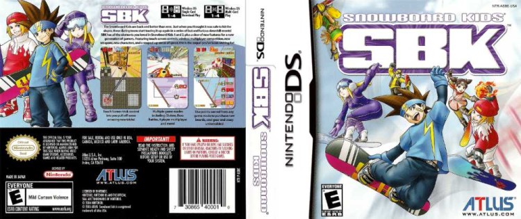 Snowboard Kids: SBK - Nintendo DS | VideoGameX