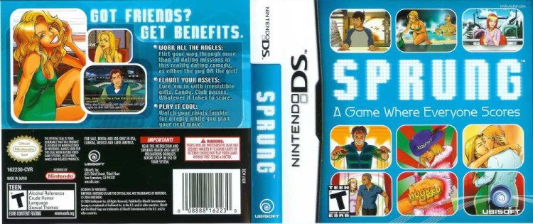 Sprung - Nintendo DS | VideoGameX