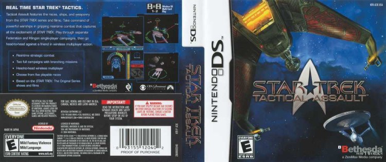 Star Trek: Tactical Assault - Nintendo DS | VideoGameX