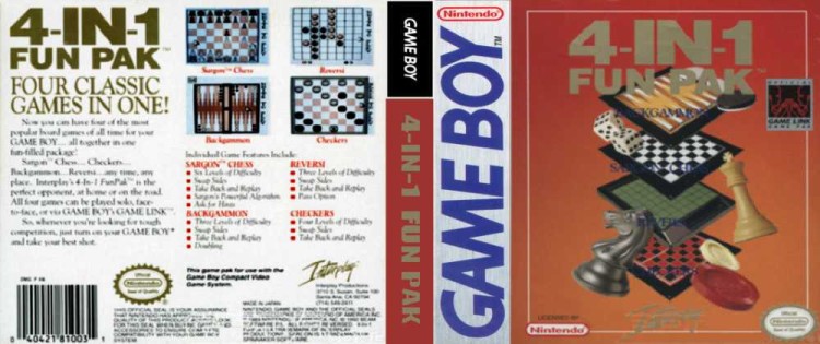 4-in-1 Fun Pak - Game Boy | VideoGameX