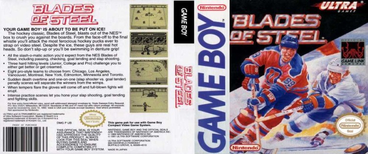 Blades of Steel - Game Boy | VideoGameX