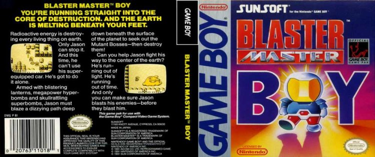 Blaster Master Boy - Game Boy | VideoGameX