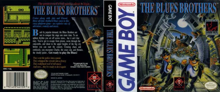 Blues Brothers, The - Game Boy | VideoGameX