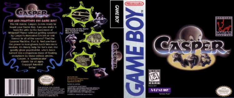 Casper - Game Boy | VideoGameX