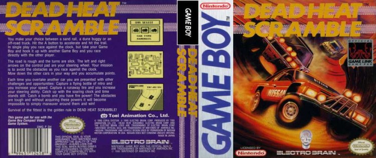 Dead Heat Scramble - Game Boy | VideoGameX